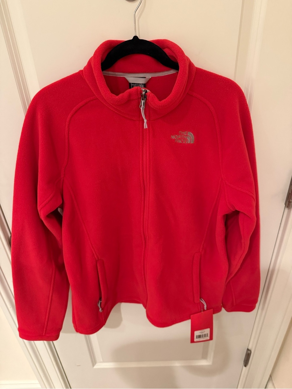 NWT The North Face Khumbu Red Fleece Full-Zip Jacket